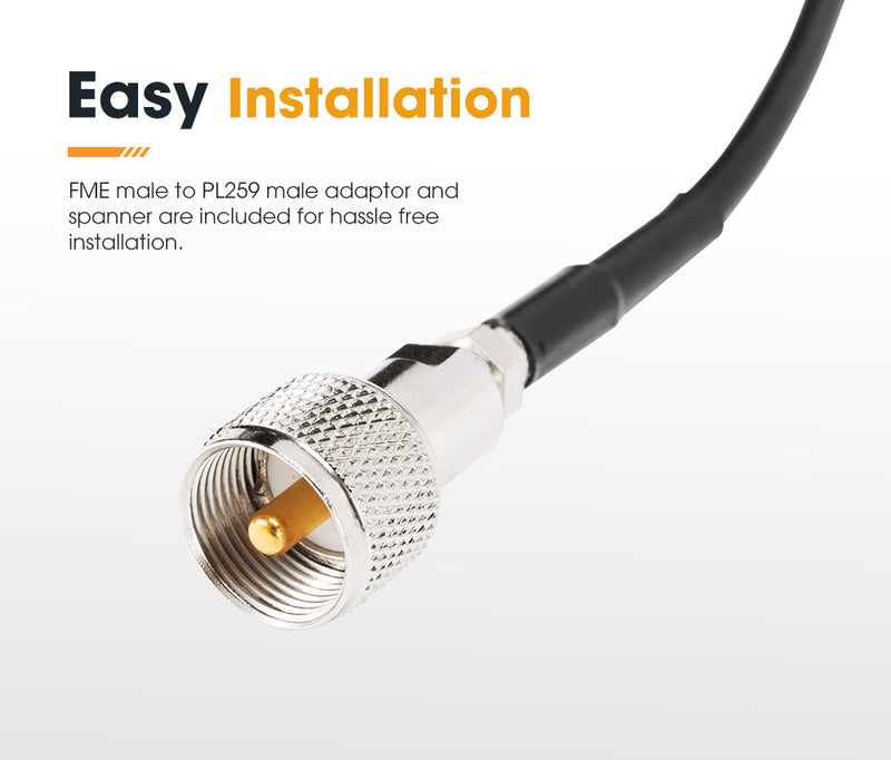 UHF Antenna 5DB Fibreglass CB 720mm