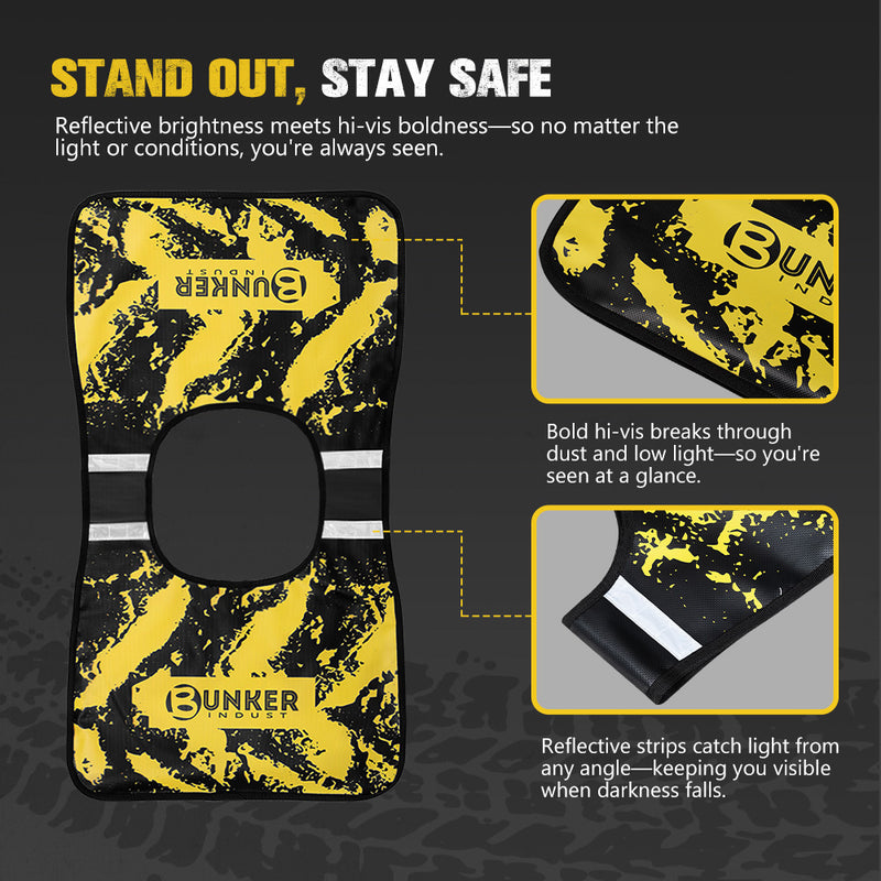 Bunker Indust Winch Cable Damper Recovery Safety Blanket With Storage Pocket 4x4