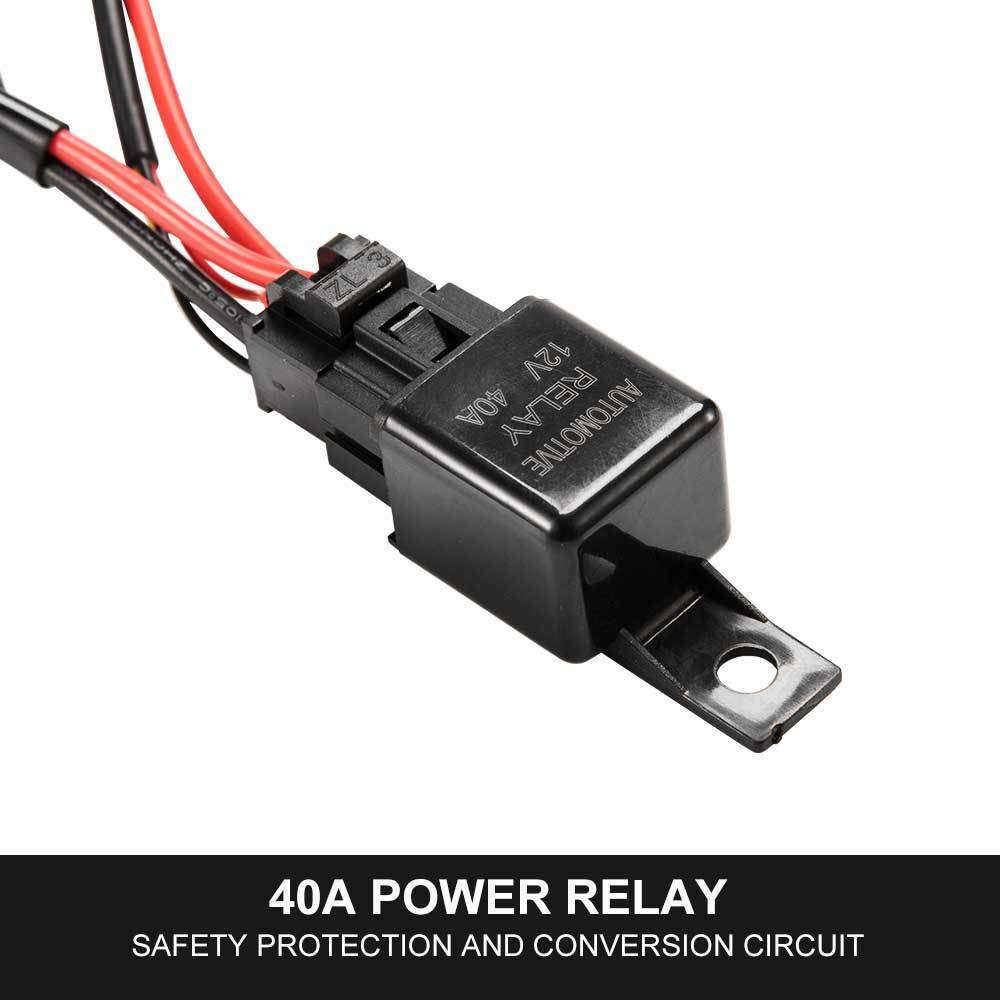 2 Way High Beam Wiring Loom Harness