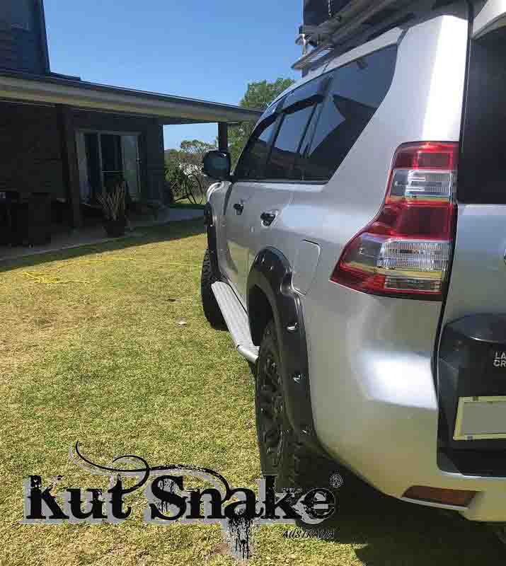 Kut Snake Flares for Toyota Landcruiser Prado 150 Series 2009-Current ABS