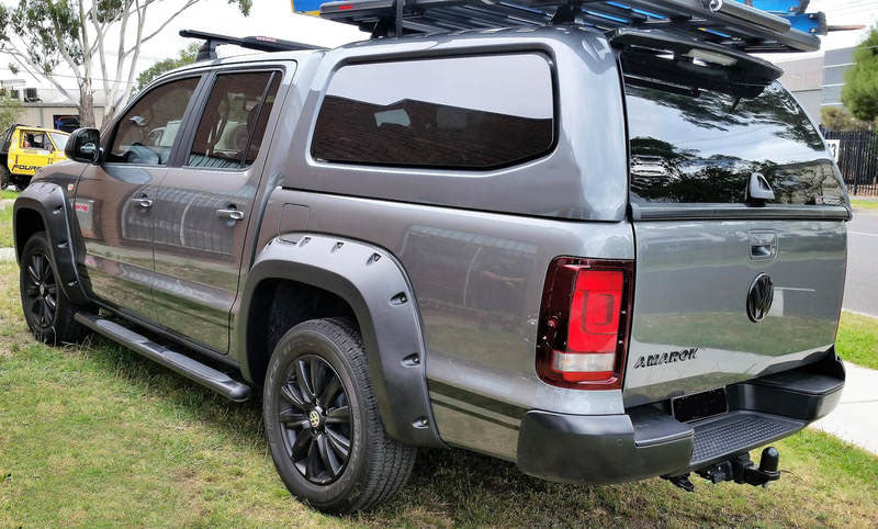 Kut Snake Flares For Volkswagen Amarok 2010-Current ABS Full Set