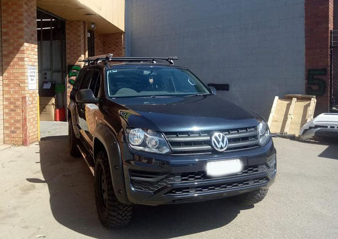 Kut Snake Flares For Volkswagen Amarok 2010-Current ABS Full Set