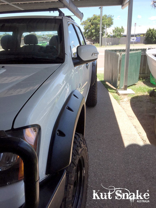 Kut Snake Flares for Holden Colorado RC 2008-2011 ABS