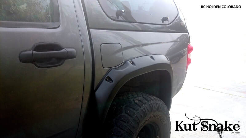 Kut Snake Flares for Holden Colorado RC 2008-2011 ABS