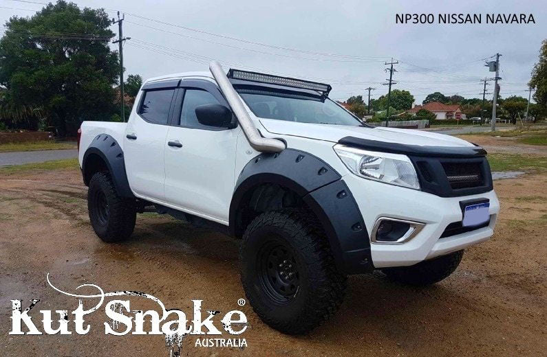 Kut Snake Flares for Nissan Navara NP300 ABS - Set of 4 Monster, 110mm