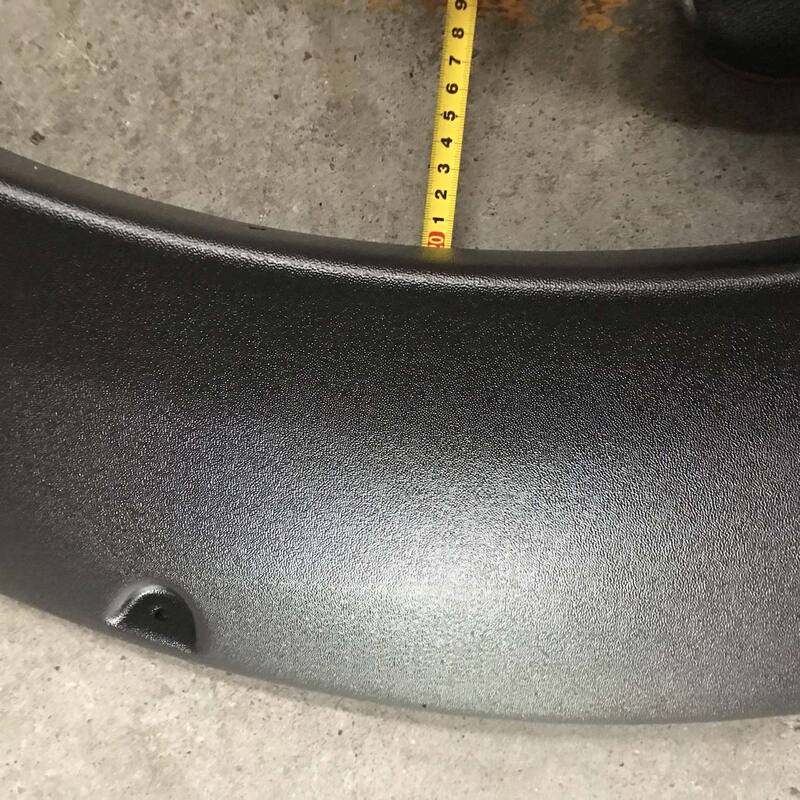 Kut Snake Flares for Nissan Navara NP300 ABS Slimline 50mm ABS