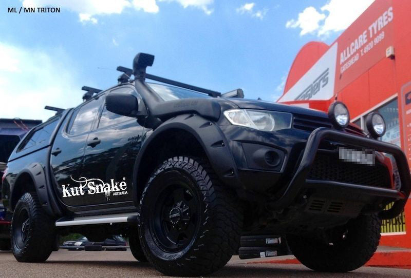 Kut Snake Flares for Mitsubishi Triton ML / MN 2006-2015 ABS