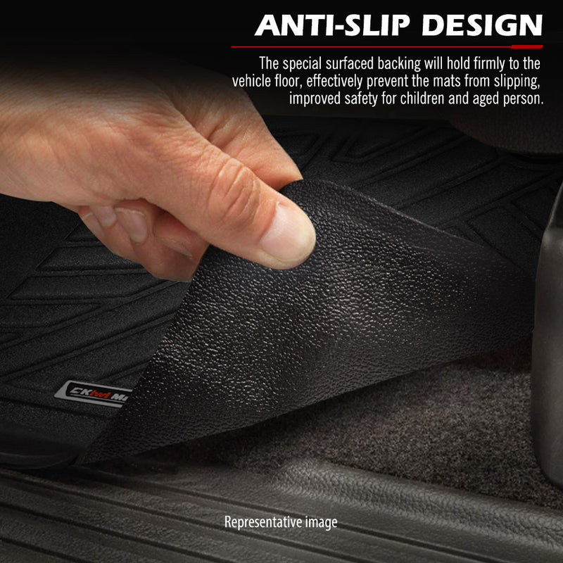 Kiwi Master 3D TPE Car Floor Mats For BYD Shark 6 2024-ON RHD All-Weather