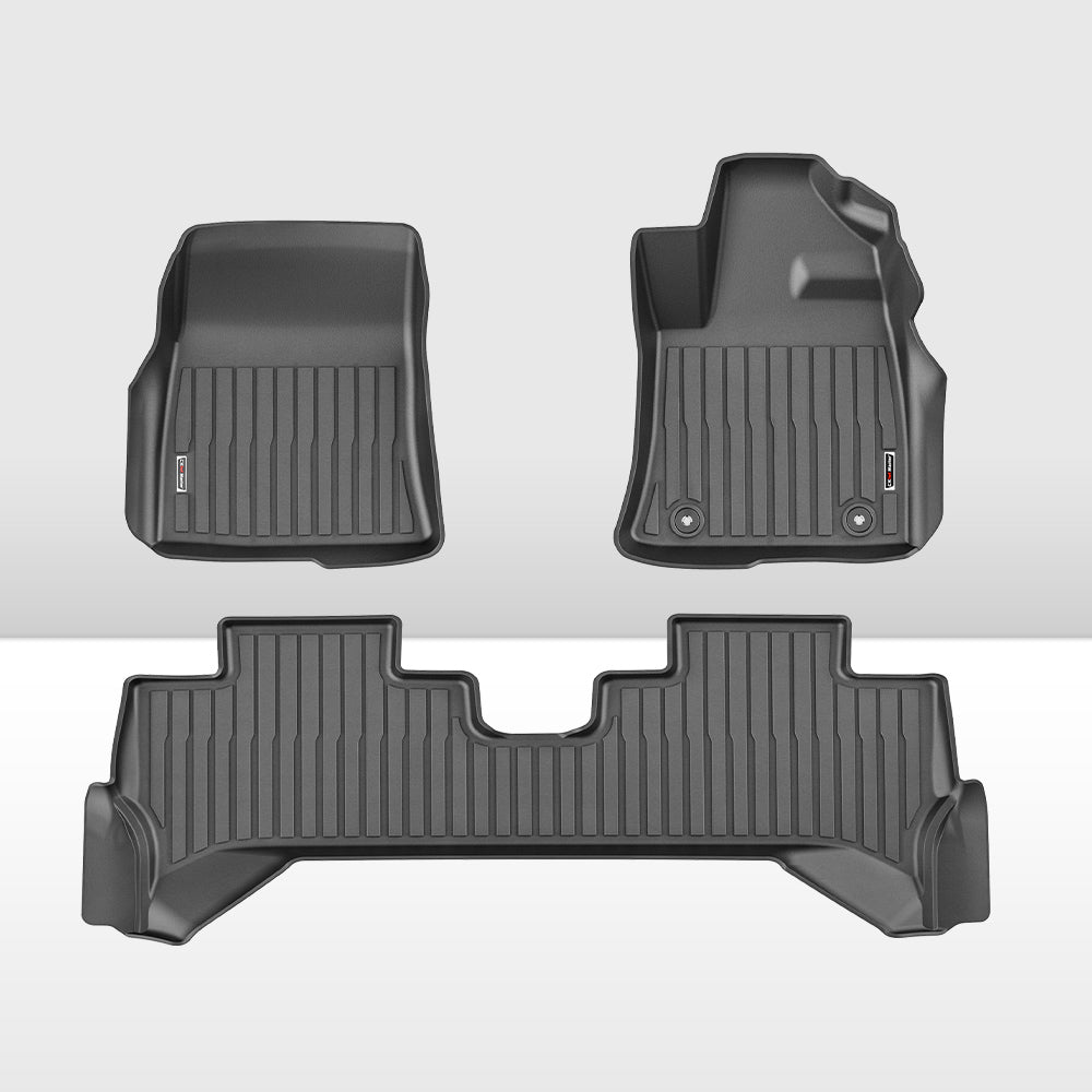 Kiwi Master 3D TPE Car Floor Mats For BYD Shark 6 2024-ON RHD All-Weather