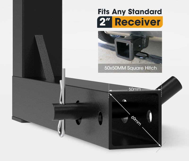 San Hima Ladder Rack Timber Carrier Extension For Toyota Hilux