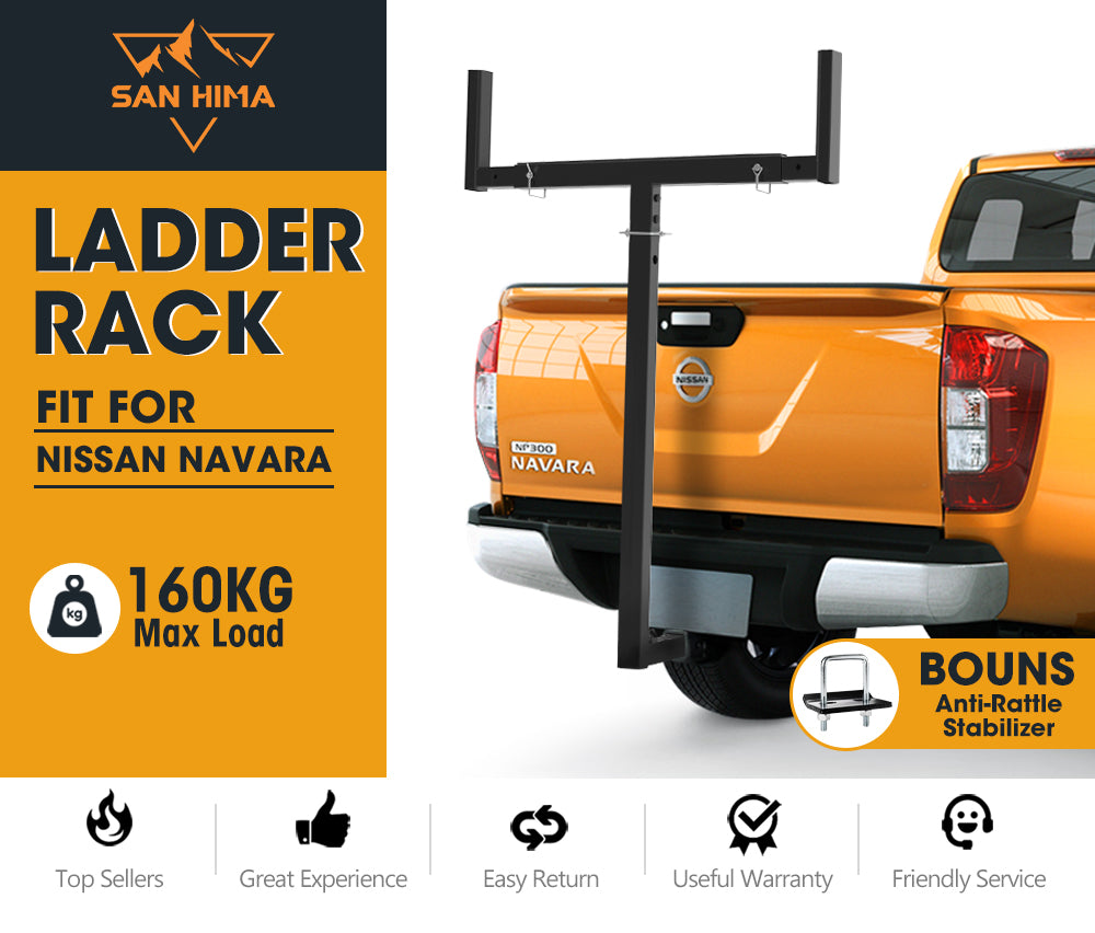 Navara Rear Rack San Hima Nissan Navara Ladder Rack Roof Rack Tow Bar Hitch 4WD