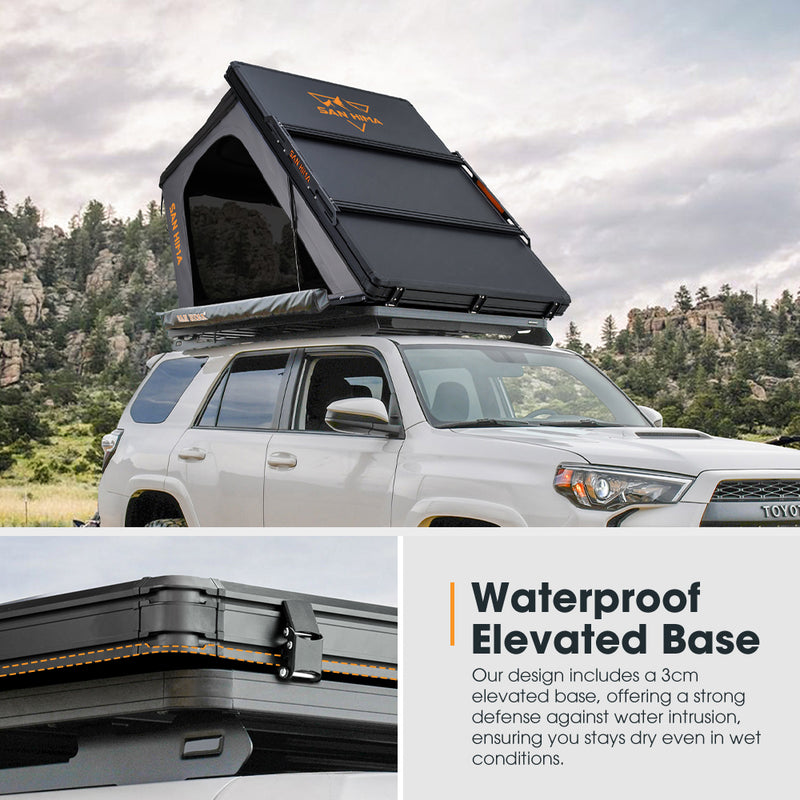 San Hima Kalbarri Gen 2 Rooftop Tent Hardshell With Ladder Camping 4WD 4x4