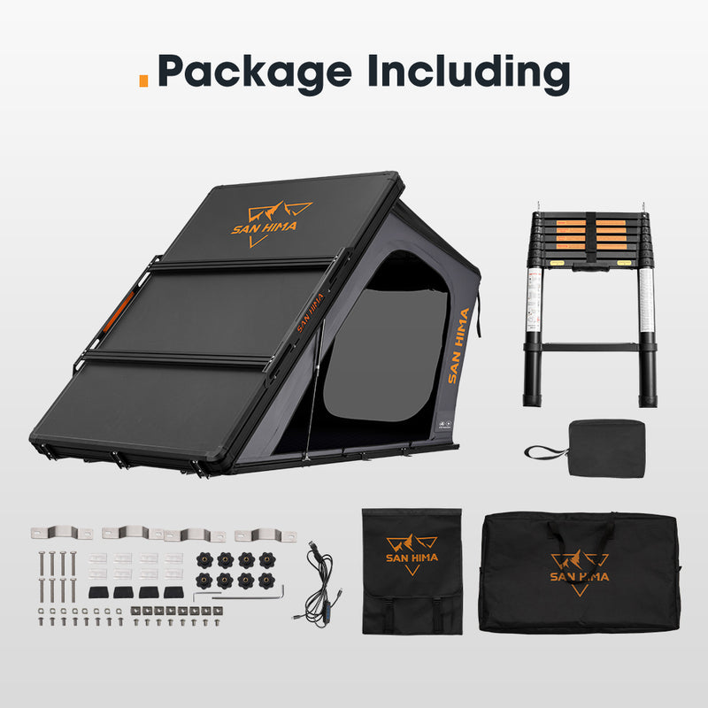 San Hima Kalbarri Gen 2 Rooftop Tent Hardshell With Ladder Camping 4WD 4x4