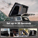 San Hima Kalbarri Gen 2 Rooftop Tent Hard Shell With Ladder + 250W Sol