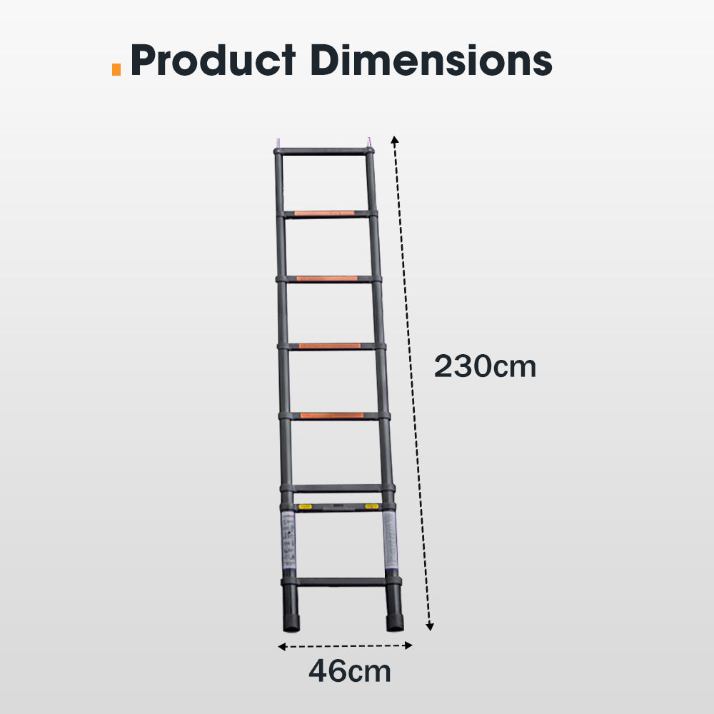 Telescopic Ladder Fit San Hima Kalbarri Lite Gen 2 Rooftop Tent