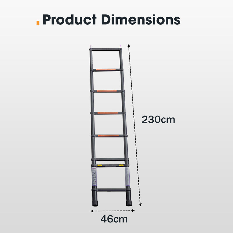 Telescopic Ladder Fit San Hima Kalbarri Lite Gen 2 Rooftop Tent
