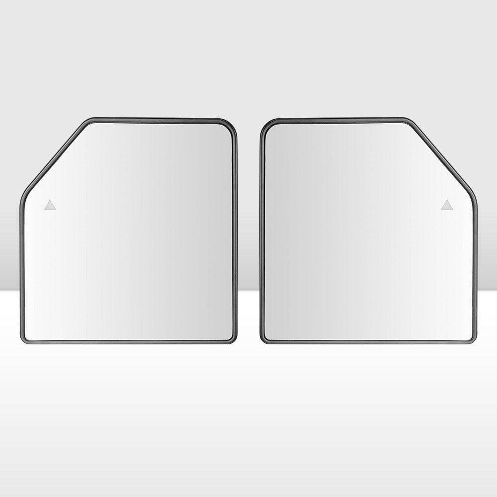 Pair of Large FLAT Replacement Mirror for San Hima Gen2 Towing Mirror