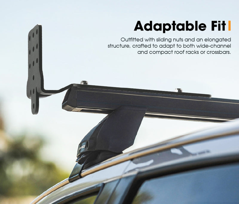 San Hima 4X Long Awning "L" Bracket For 180 & 270 Awnings Powder Coated Steel 4X4