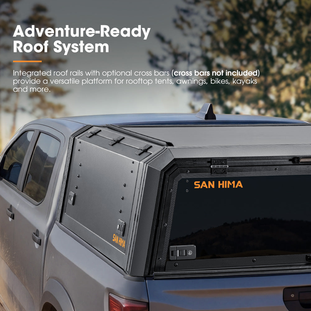 San Hima UTE Tub Canopy Fit Isuzu D-Max 2012-2020 Dual Cab W/ Rivet Gun