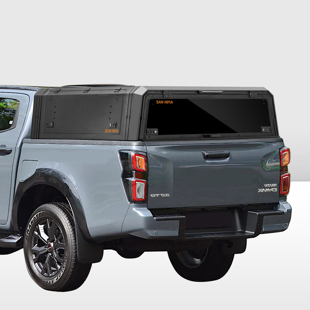 San Hima UTE Tub Canopy Fit Isuzu D-Max 2012-2020 Dual Cab W/ Rivet Gun