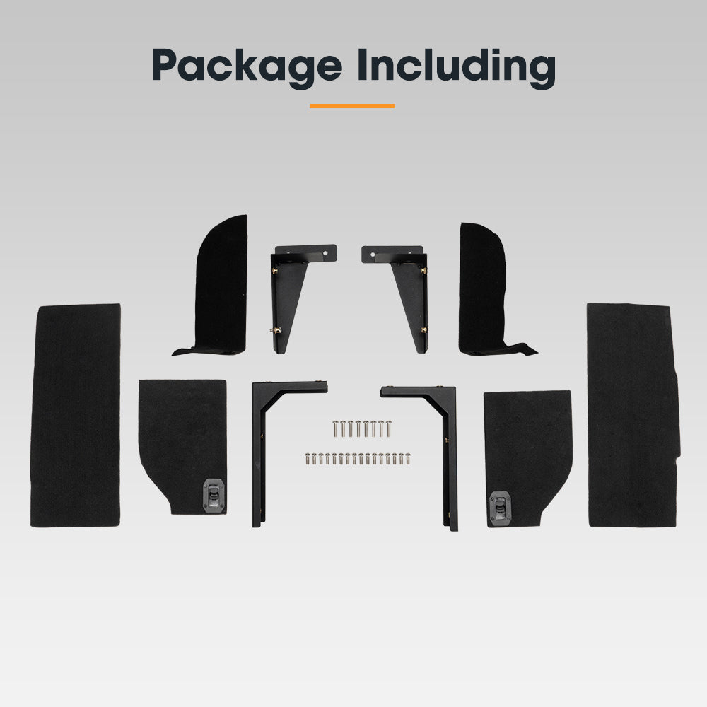 San Hima Drawer Wing Kit For Toyota Landcruiser 100 Series