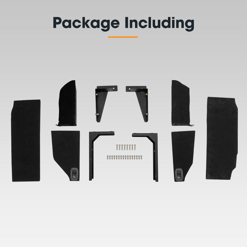 San Hima Drawer Wing Kit For Toyota Landcruiser Prado 120 Series