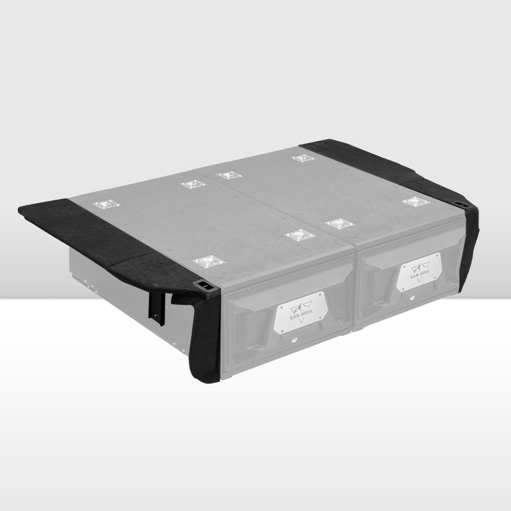 San Hima Drawer Wing Kit For Toyota Landcruiser Prado 120 Series