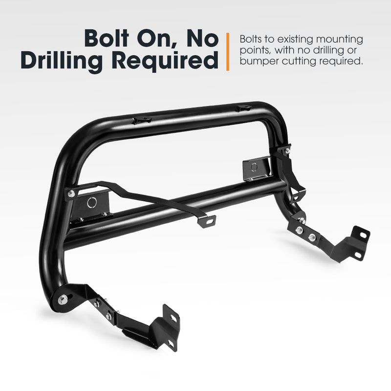 San Hima Nudge Bar 3" Grille Guard Fit Toyota HiLux N90 2026-On Black