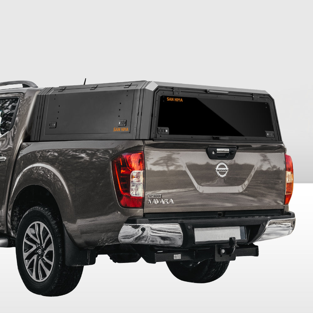 San Hima UTE Tub Canopy Fit Nissan Navara NP300 2015–2020 Dual Cab W/ Rivet Gun