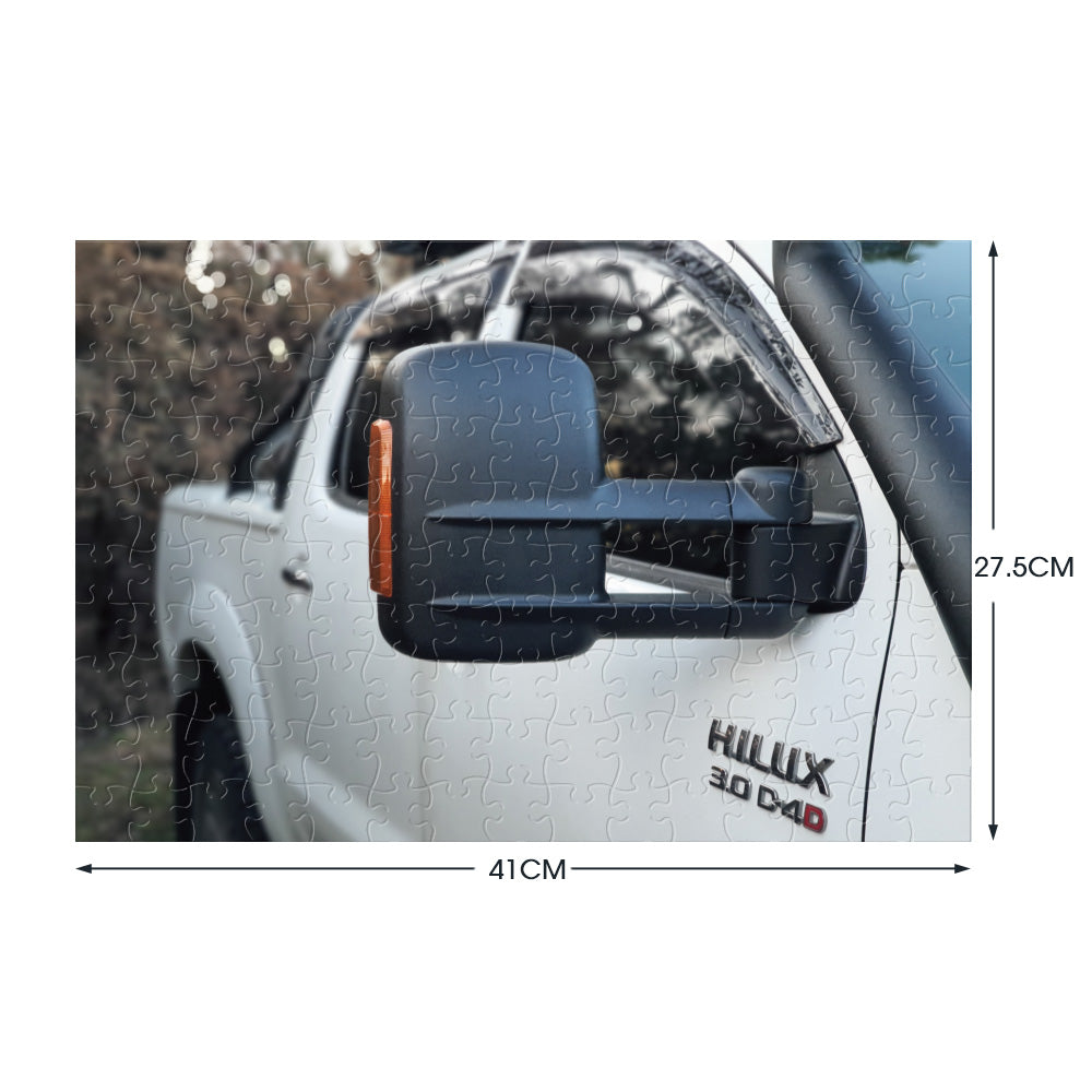 San Hima 150pcs Jigsaw Puzzle Towing Mirror Puzzles Fit Adult 41x27.5cm