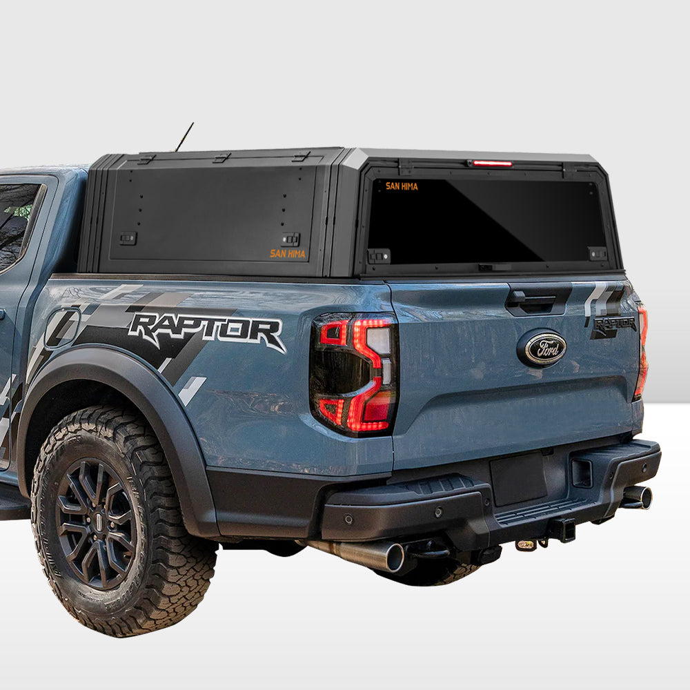 San Hima UTE Tub Canopy Fit Ford Next-Gen Ranger 2022-On Dual Cab W/ Rivet Gun