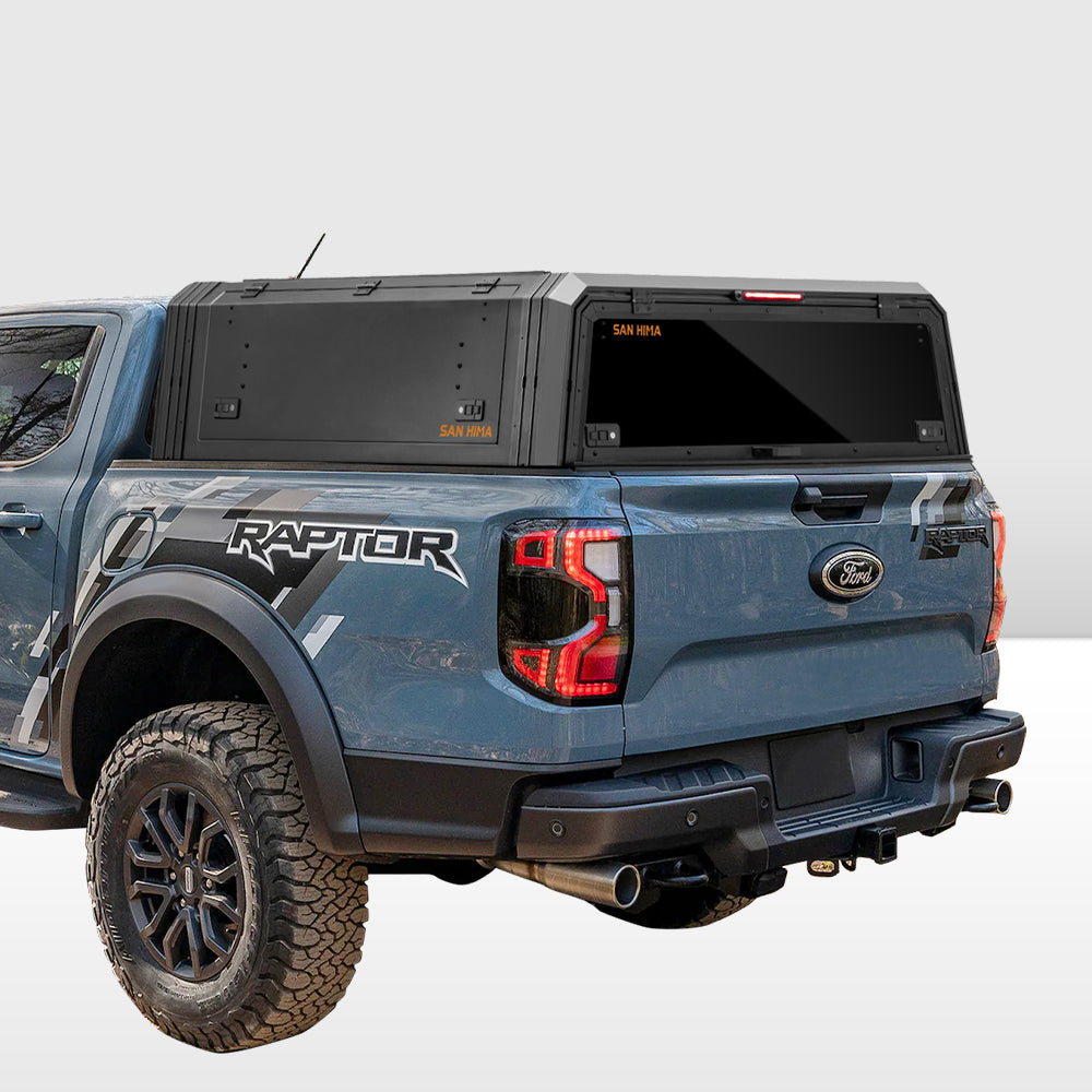 San Hima UTE Tub Canopy Fit Ford Next-Gen Ranger 2022-On Dual Cab W/ Rivet Gun
