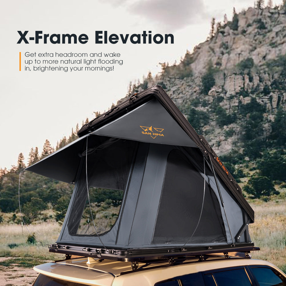 San Hima Kalbarri X Rooftop Tent Hardshell With Ladder Camping 4WD 4x4