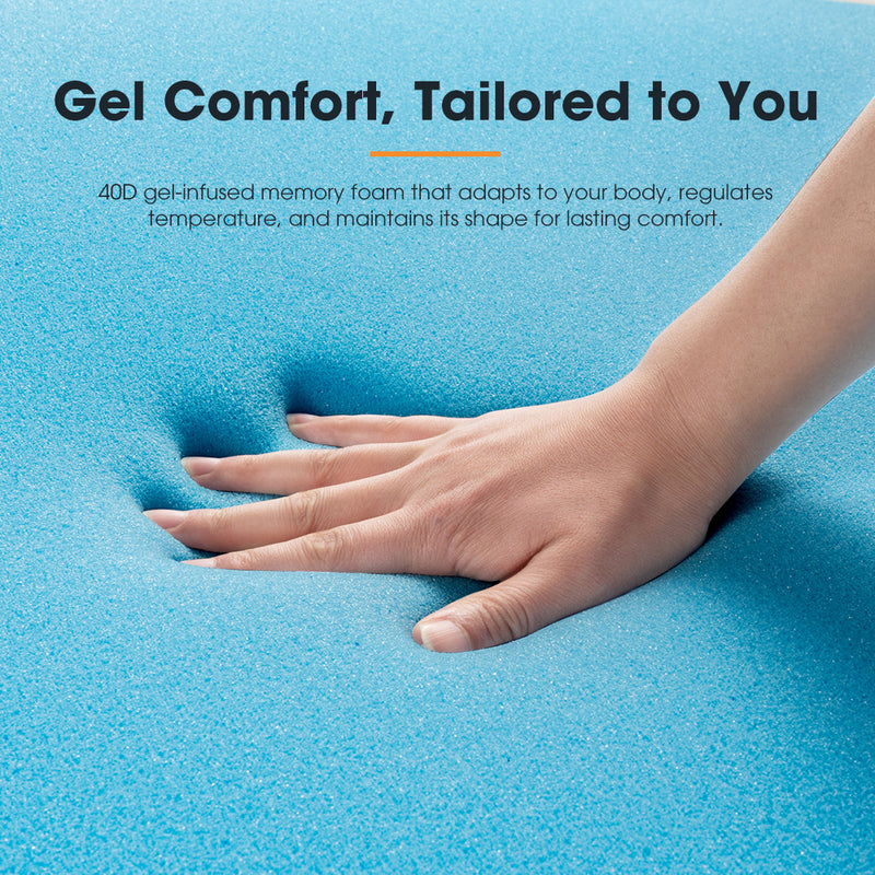 San Hima Caravan Mattress Topper Double Size Queen Size Mat RV Bed