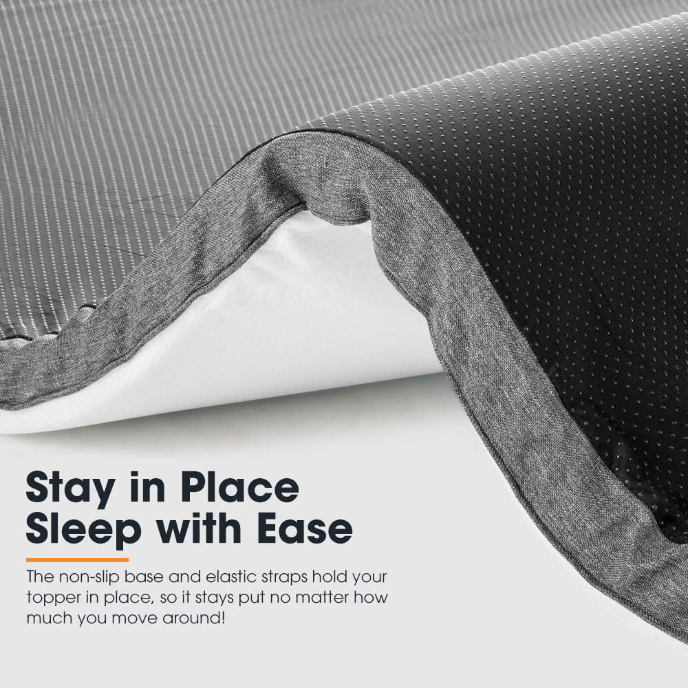 San Hima Caravan Mattress Topper Double Size Queen Size Mat RV Bed