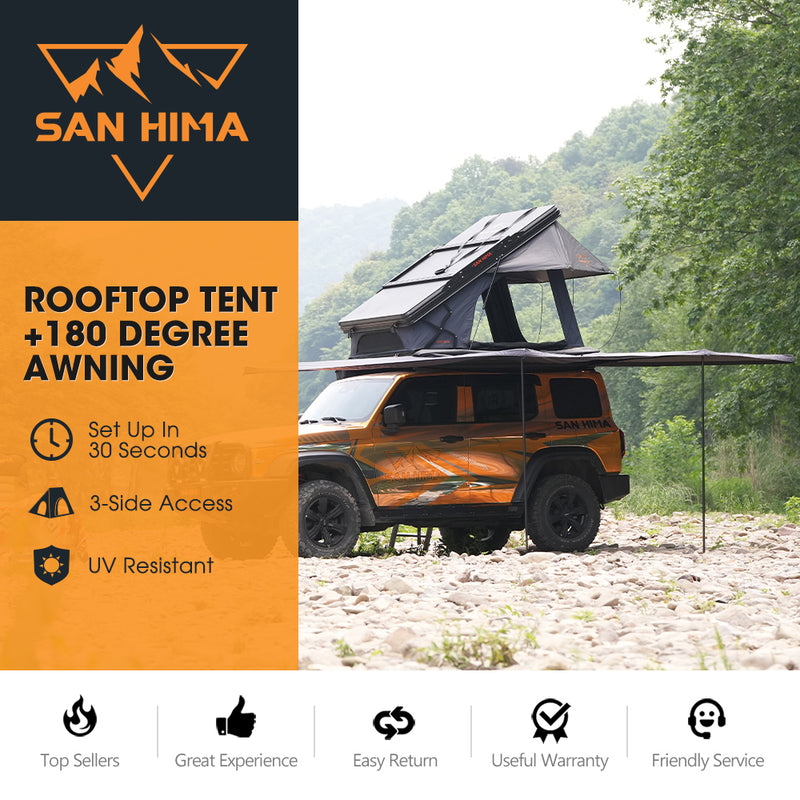 San Hima Kalbarri X & 180° Awning & Chairs Value Bundle