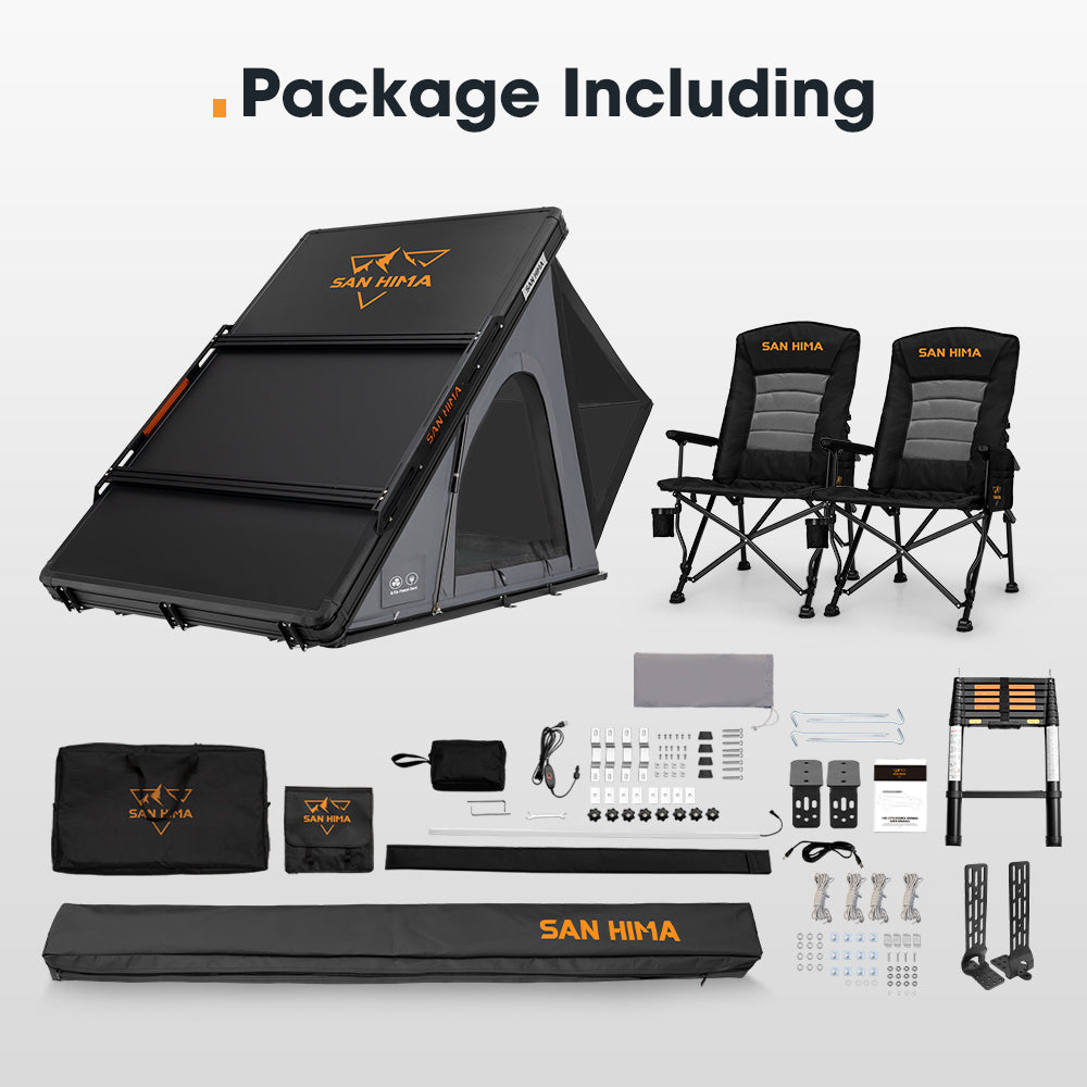San Hima Kalbarri Lite & 180° Awning & Chairs Value Bundle