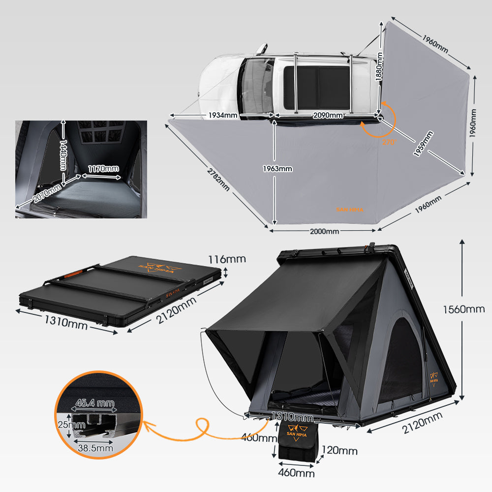 San Hima Kalbarri Lite Camp & Black Recovery Bundle