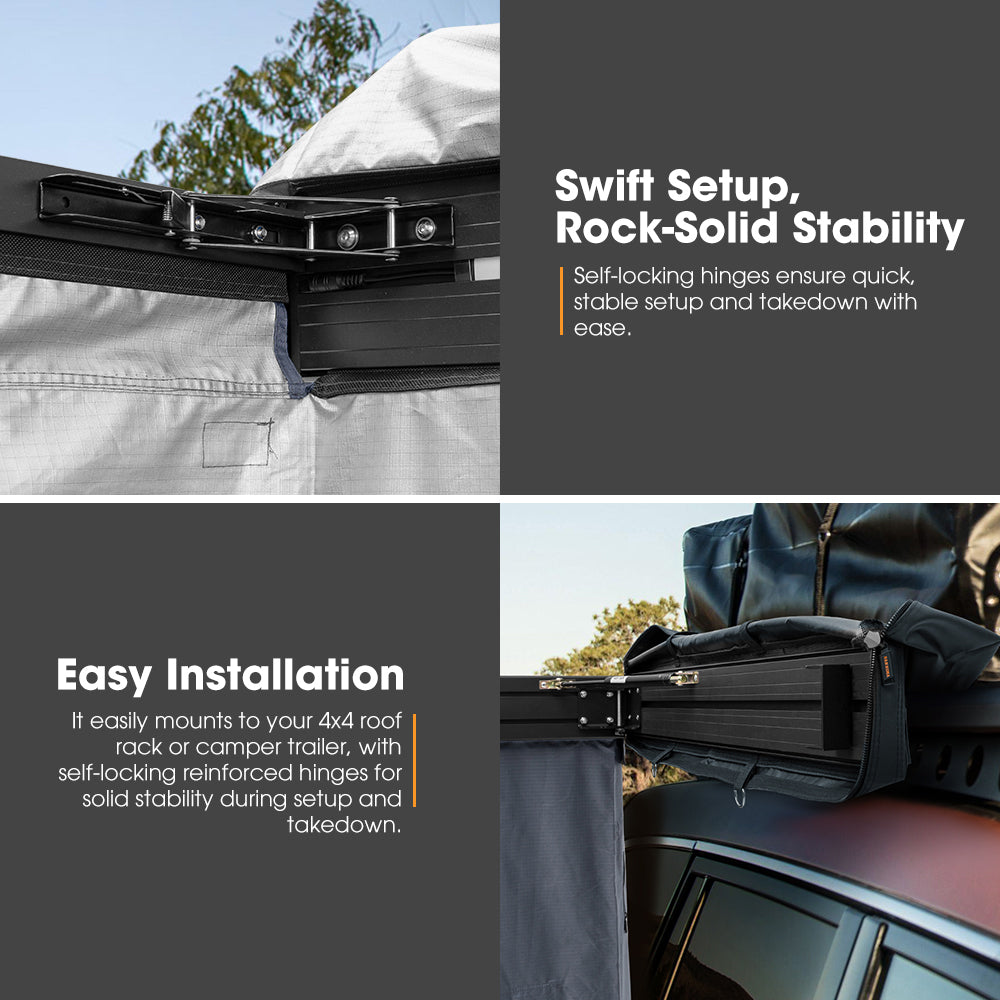 San Hima Shower Awning Instant Ensuite Tent Fold-Out Camping & Shower Tent Base