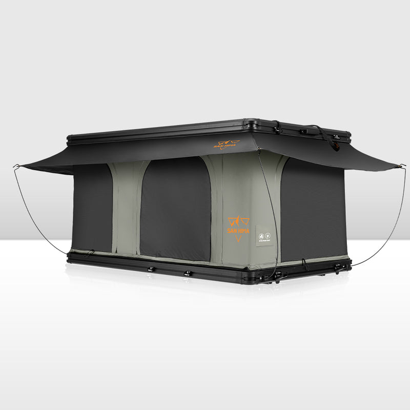 San Hima Gibb Rooftop Tent Hardshell With Ladder Outdoor Waterproof Ca