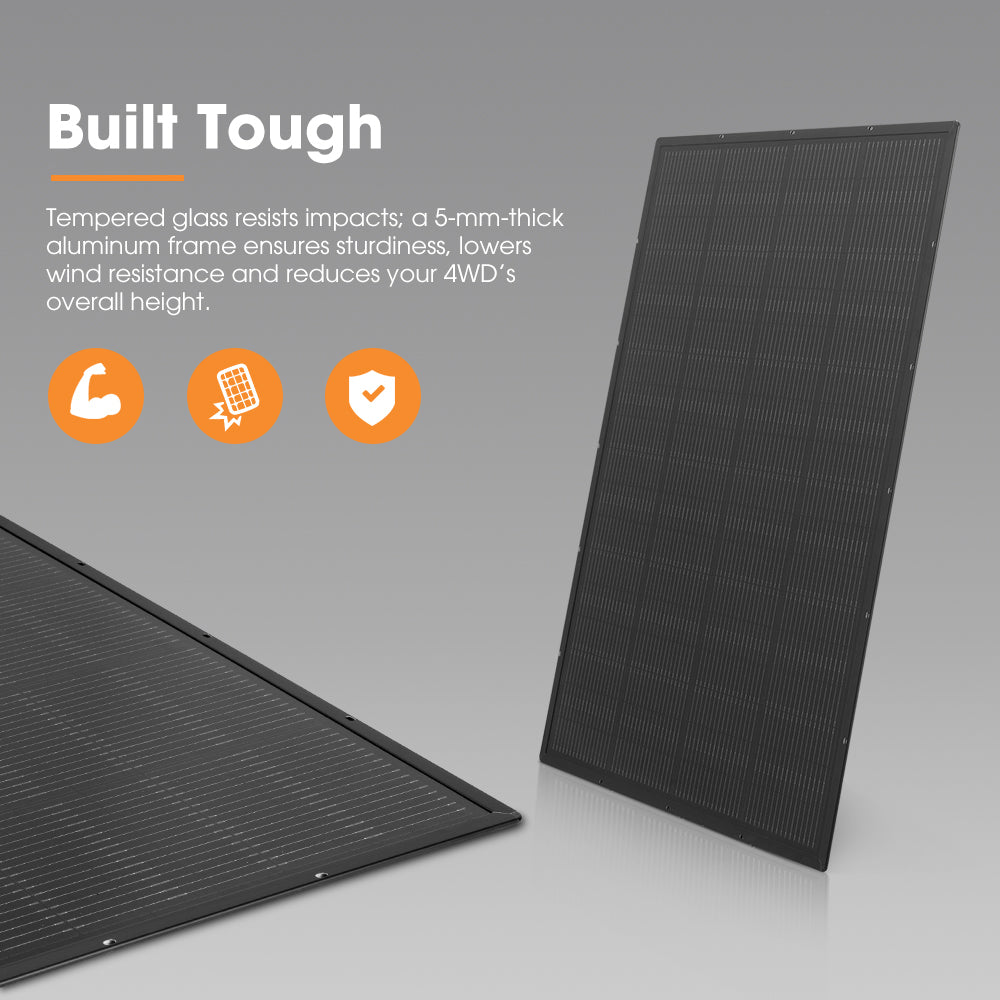 San Hima 170W 110W PERC Solar Panel Kit Mono Multi-busbar Tech Bypass Diode 5MM