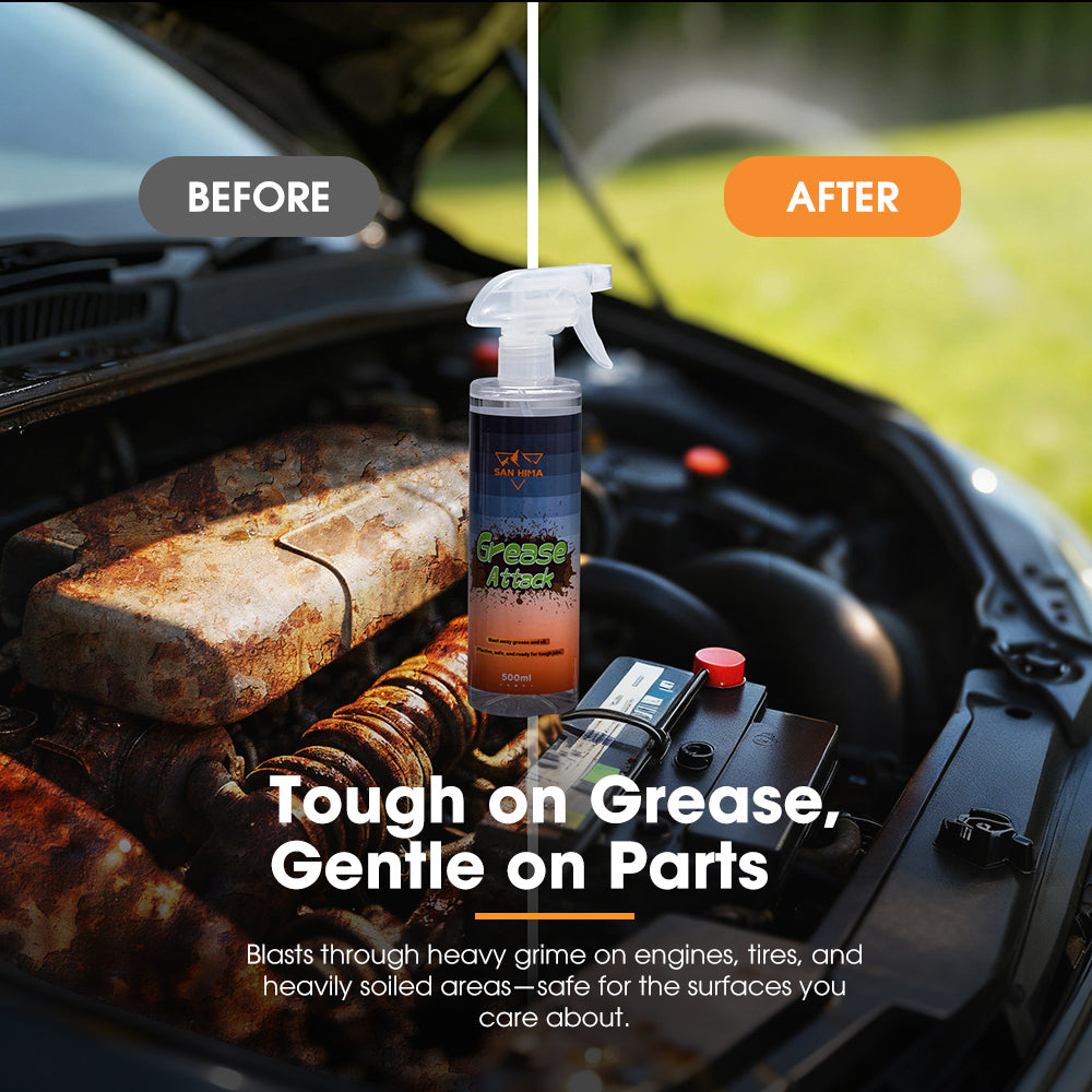 San Hima 18PCS Car Cleaning Kit Interior Exterior Detail Wash Polish Care Bucket