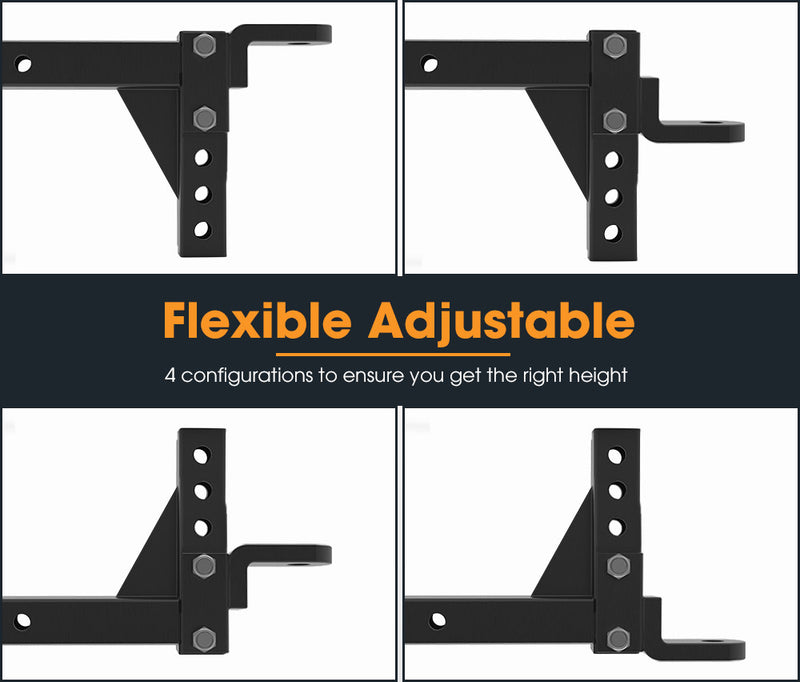 Towbar Ball Mount Tongue 2 inch Hitch