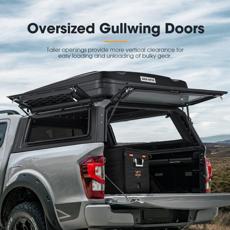 San Hima UTE Steel Canopy For Nissan Navara NP300 2015€“2020 Dual Cab
