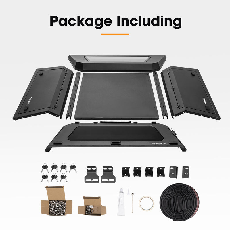 San Hima UTE Steel Canopy For Nissan Navara NP300 2015€“2020 Dual Cab